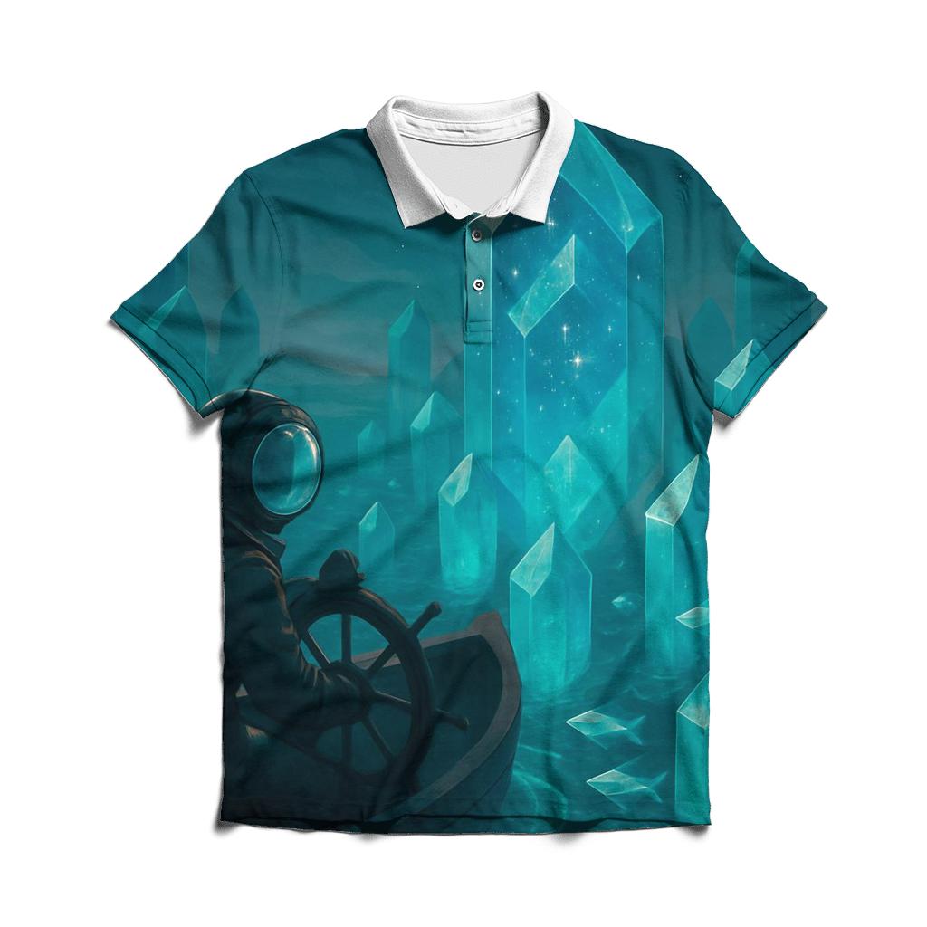 Crystal Reef Navigator designer slim fit polos