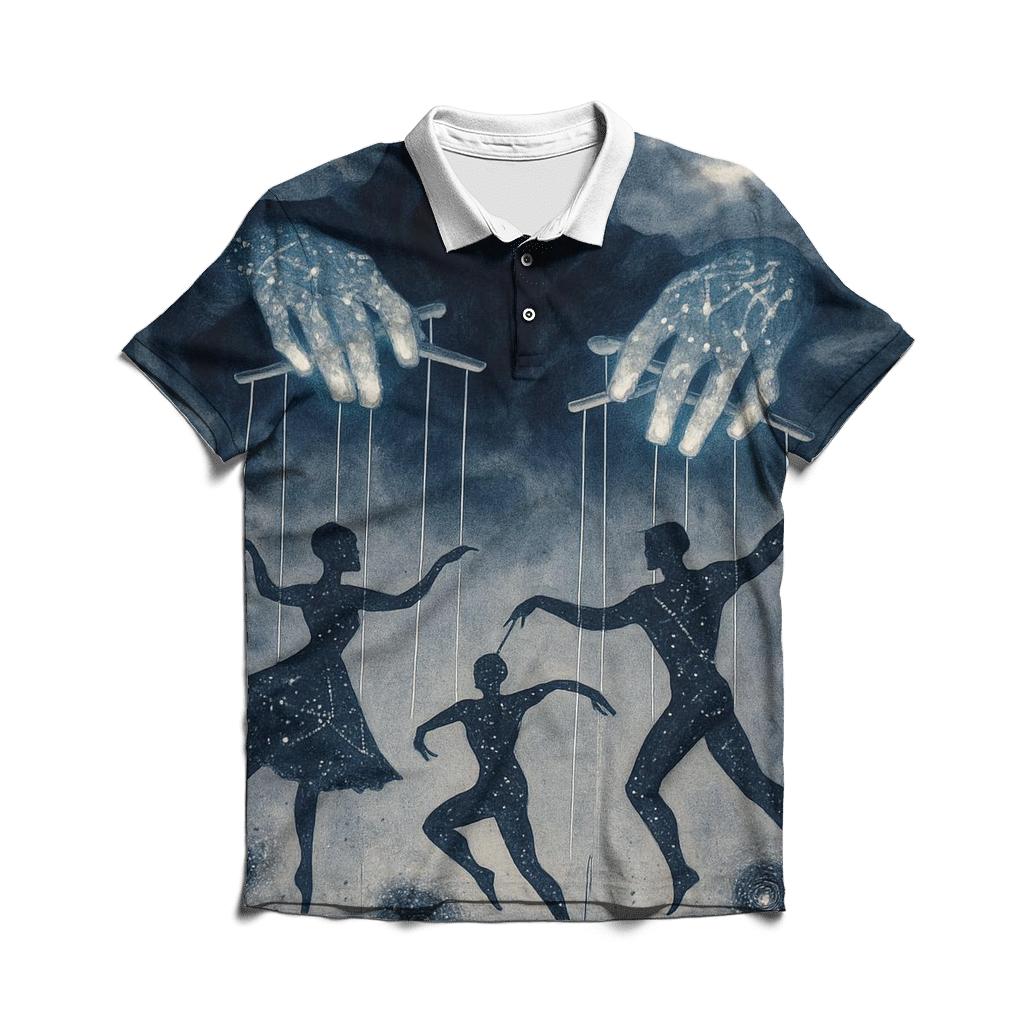 Inkstar Puppeteer stylish collar polo tees