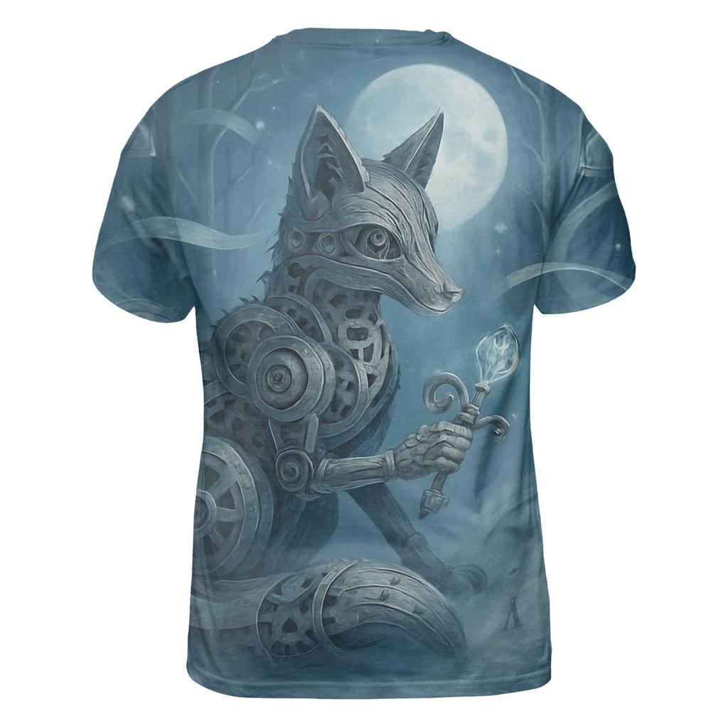 Broken Clock Fox custom all-over print shirts