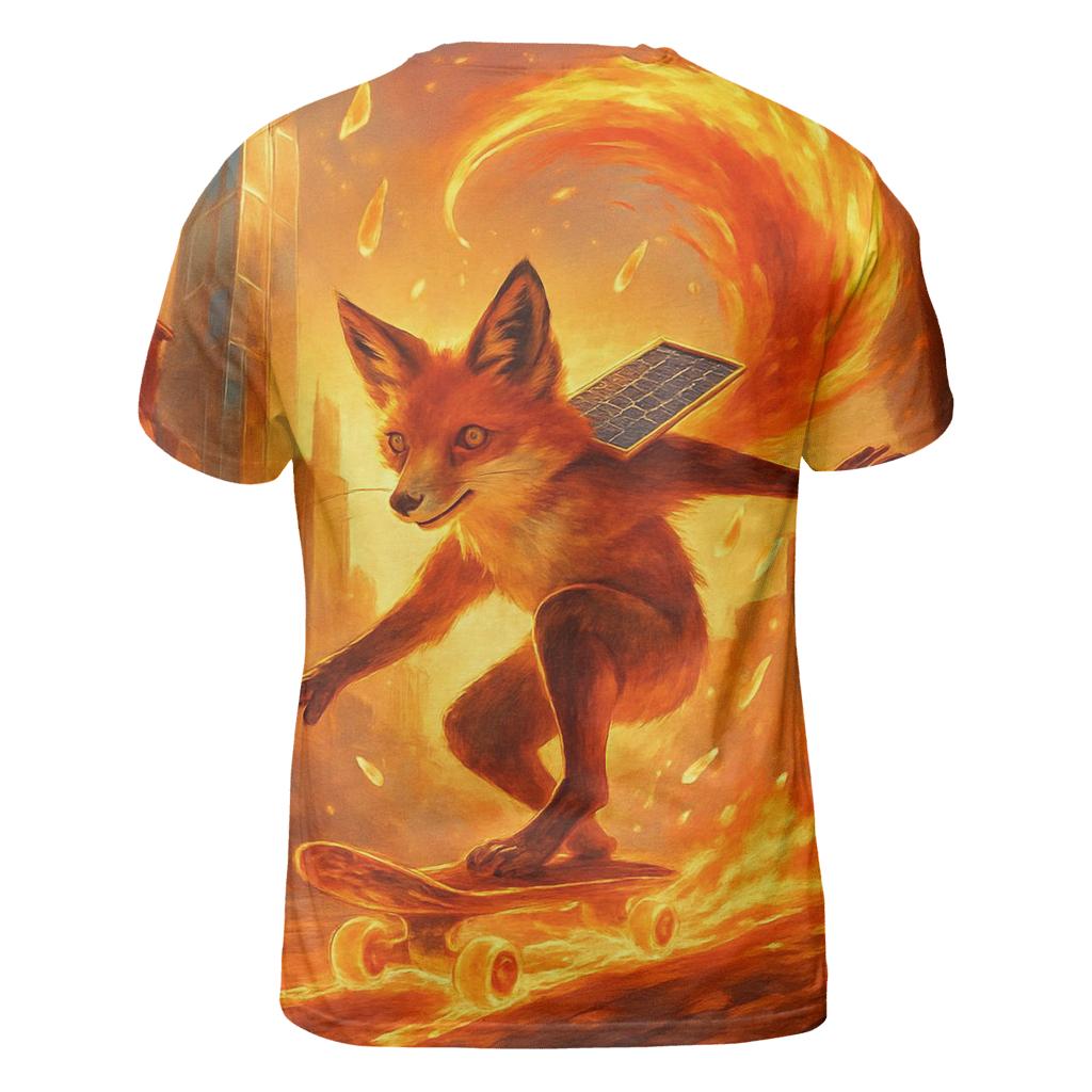 Solaris Skate Fox designer pattern shirts