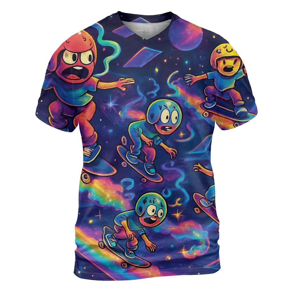 Nebula Skateboard Colony unique graphic print tees