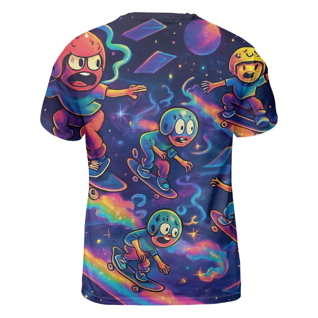 Nebula Skateboard Colony unique graphic print tees