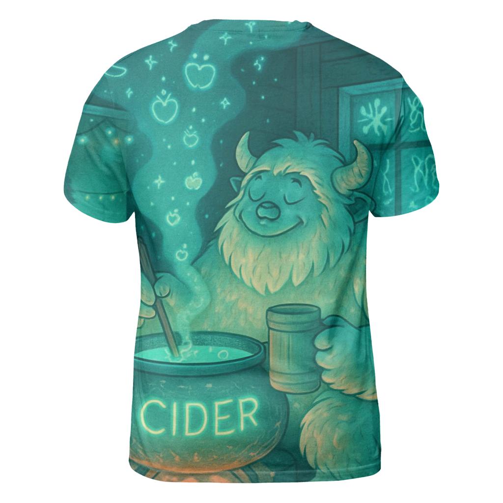Neon Cider Yeti personalized full print shirts