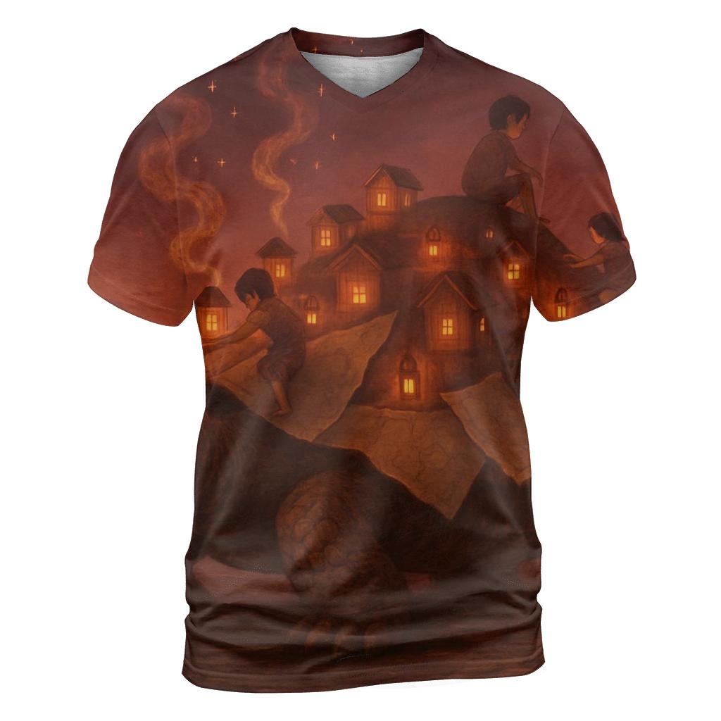 Lanternbound Tortoise custom all-over print shirts