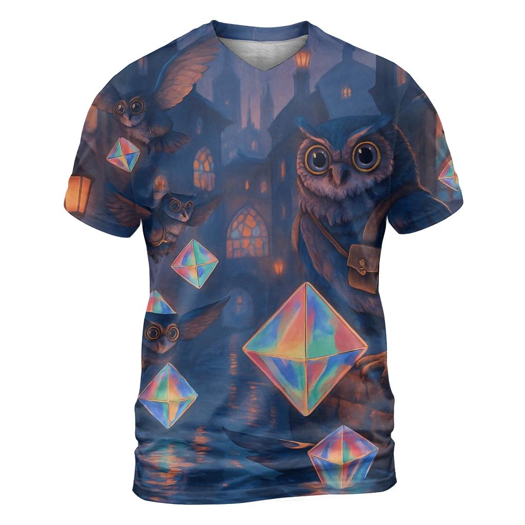 Chromatic Owl Post trendy printed shirt styles