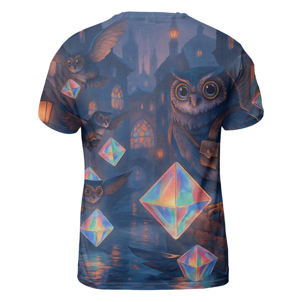 Chromatic Owl Post trendy printed shirt styles