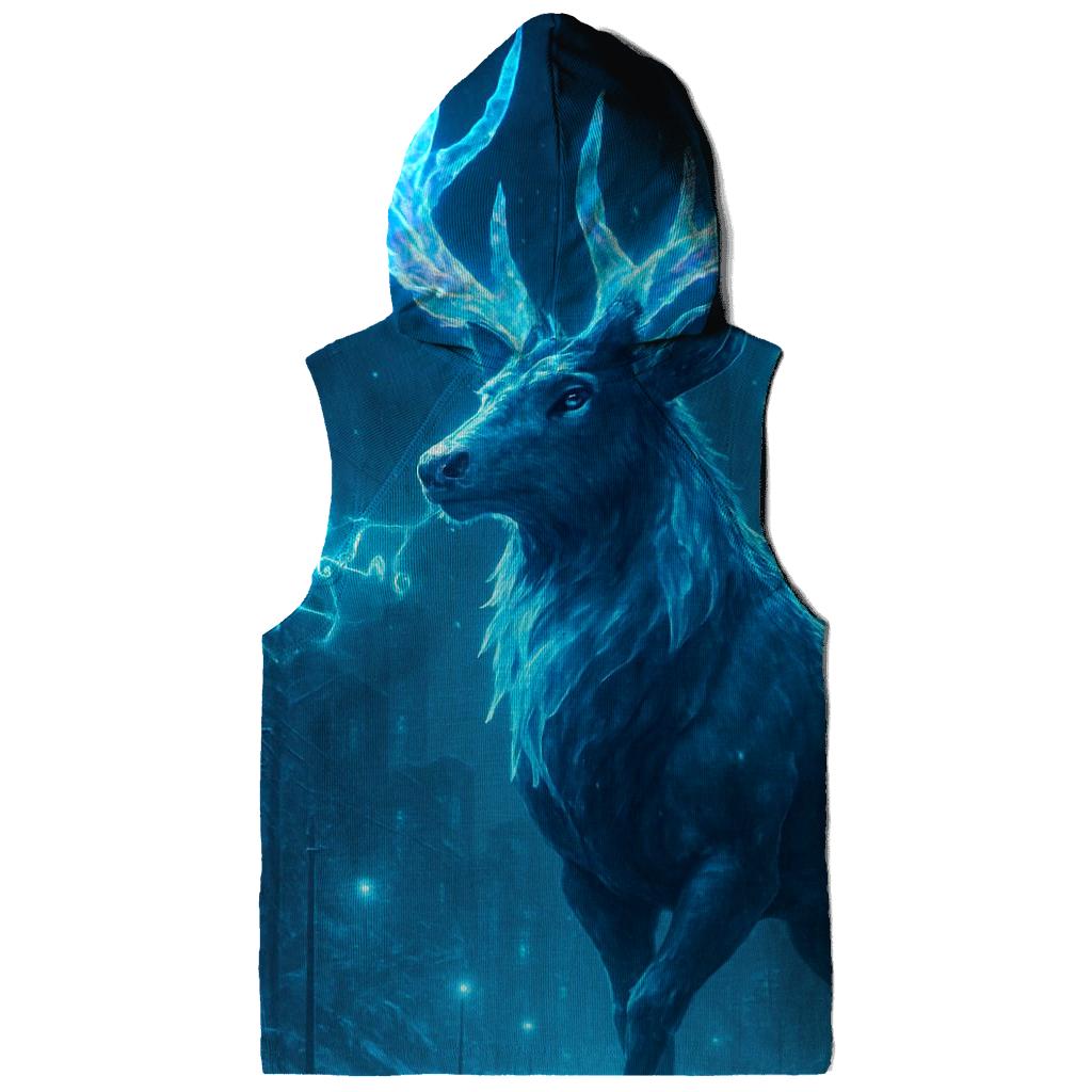Frostbound Neon Stag hoodie styles
