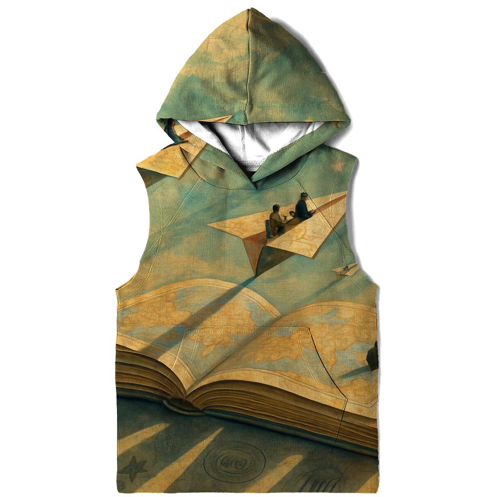 Paper Plane Atlas zip-up hoodies