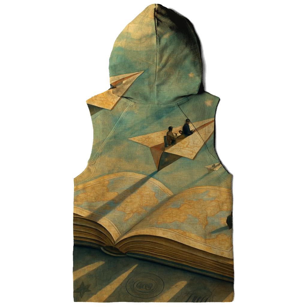 Paper Plane Atlas zip-up hoodies