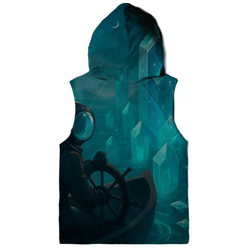 Crystal Reef Navigator printed hoodies