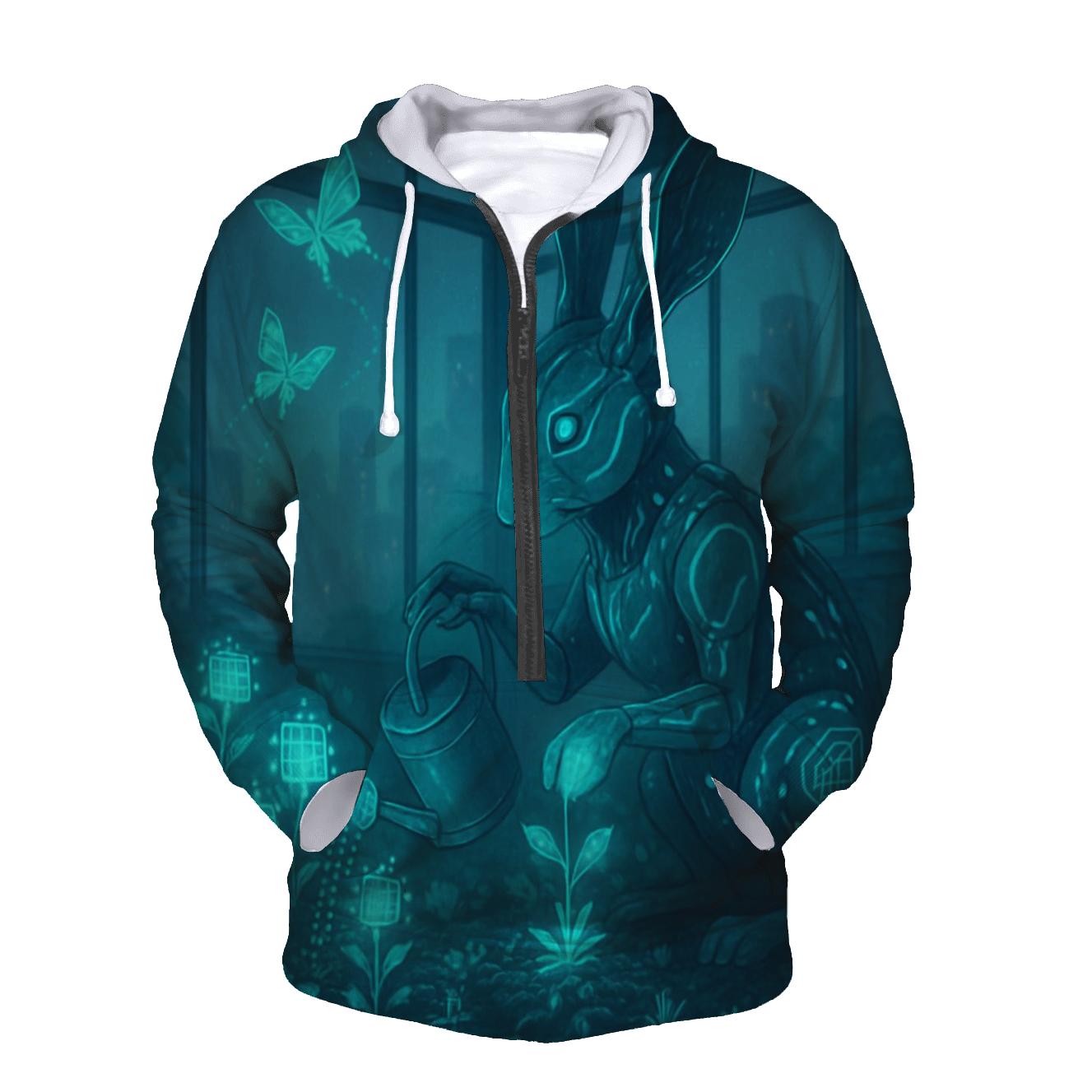 Circuit Garden Hare heavyweight hoodies