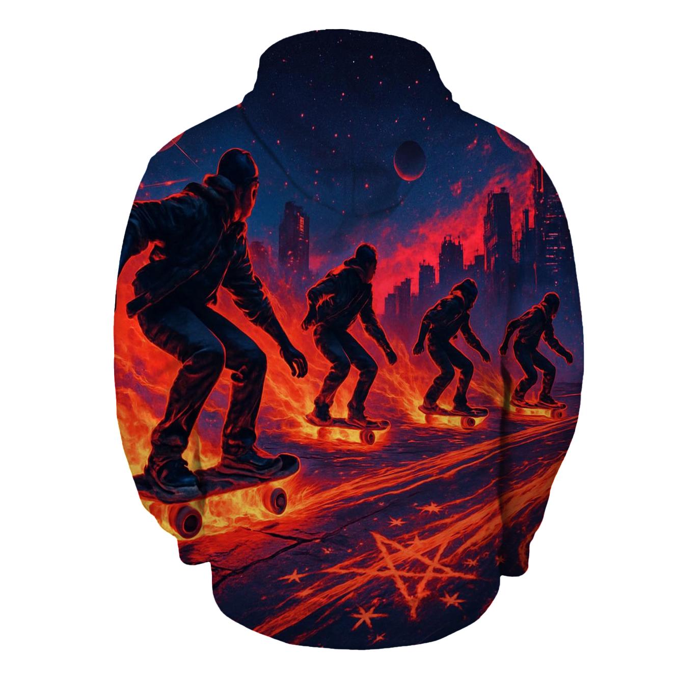 Meteor Skate Caravan hoodie designs