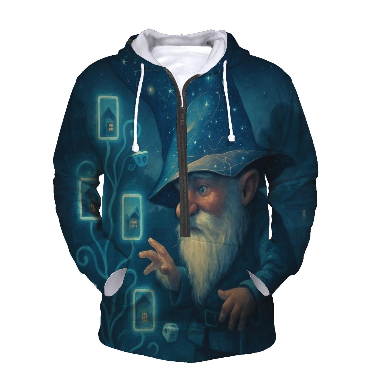 Quantum Garden Gnome lightweight hoodies