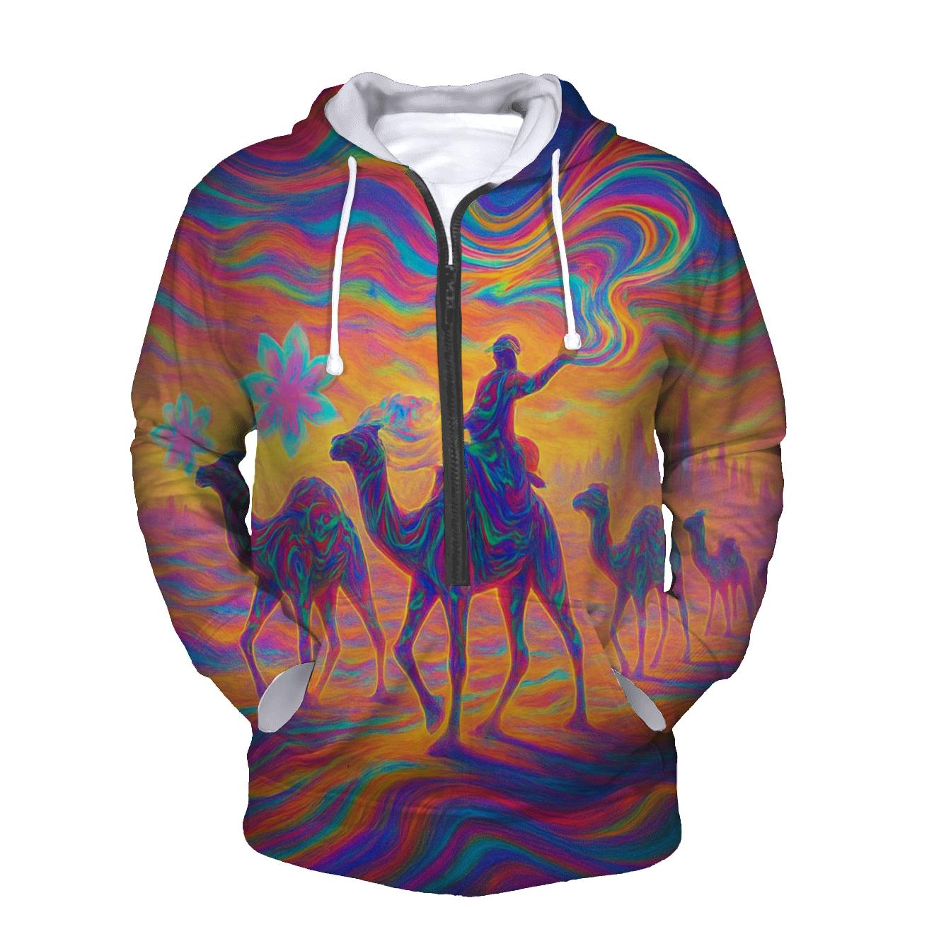 Chromatic Desert Mirage hoodies fashion