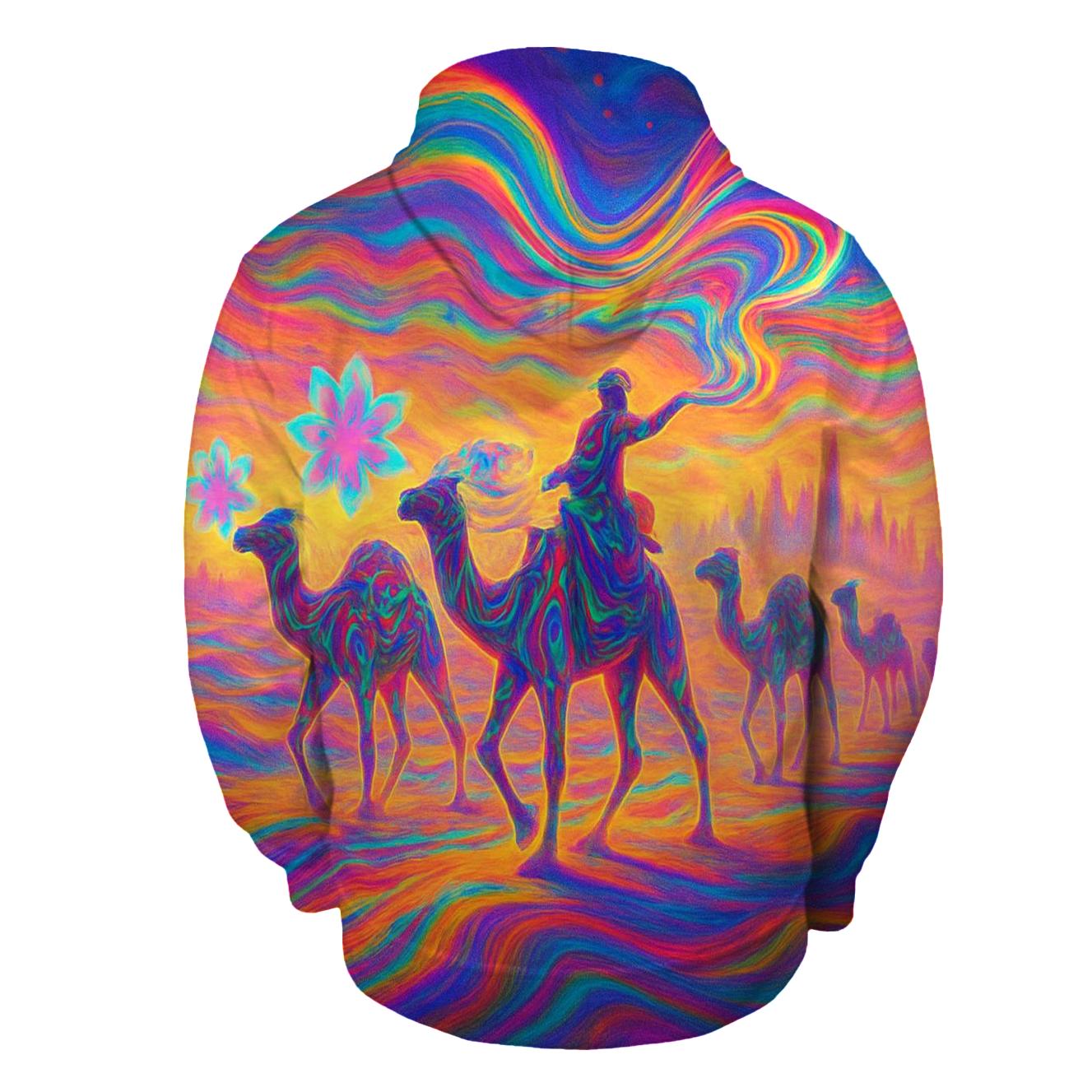 Chromatic Desert Mirage hoodies fashion