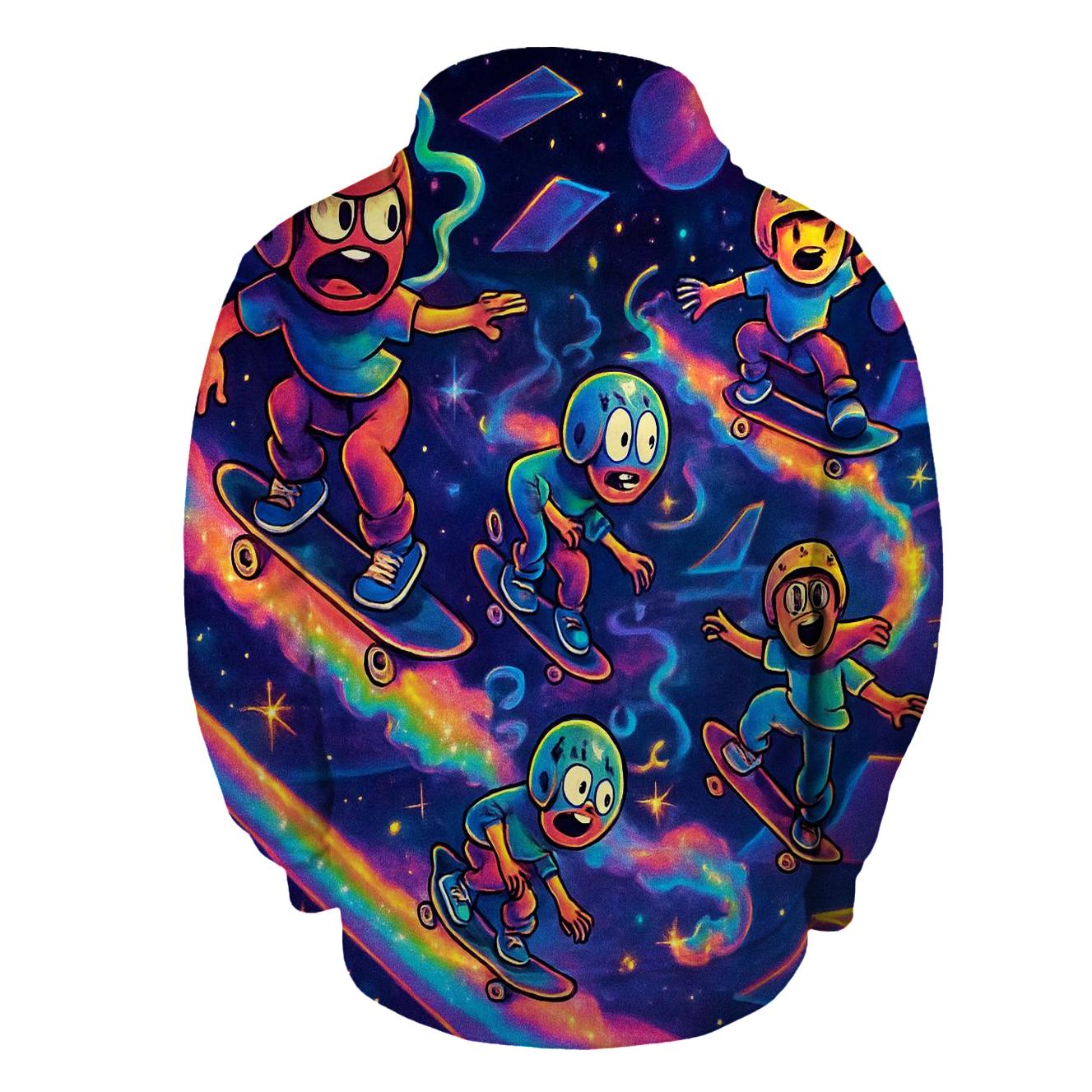 Nebula Skateboard Colony premium hoodies