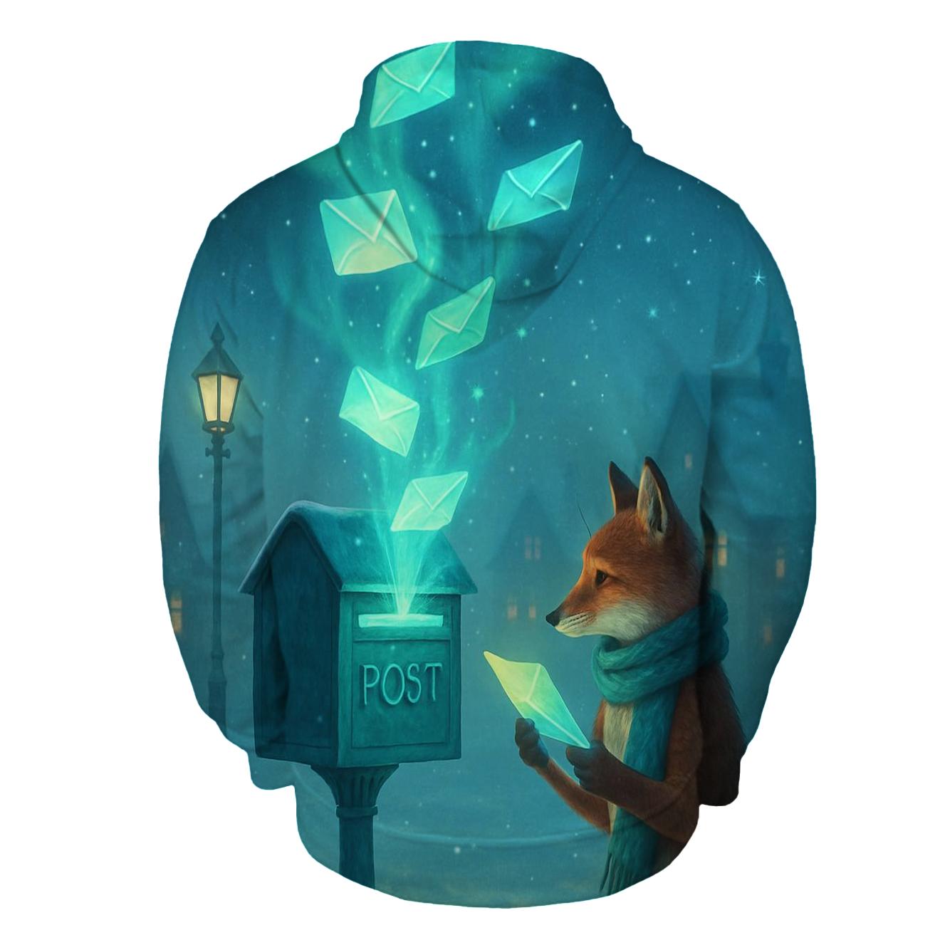 Aurora Postbox designer hoodies