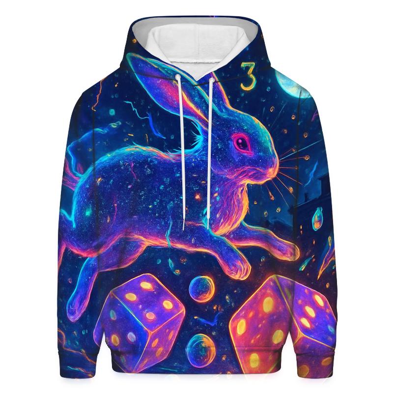 Cosmic Dice Roller designer hoodies