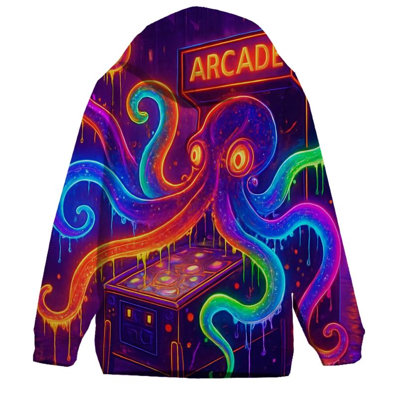 Midnight Arcade Kraken premium hoodies