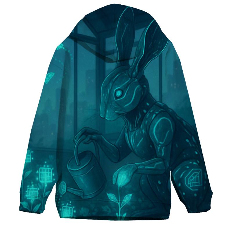 Circuit Garden Hare pullover hoodies