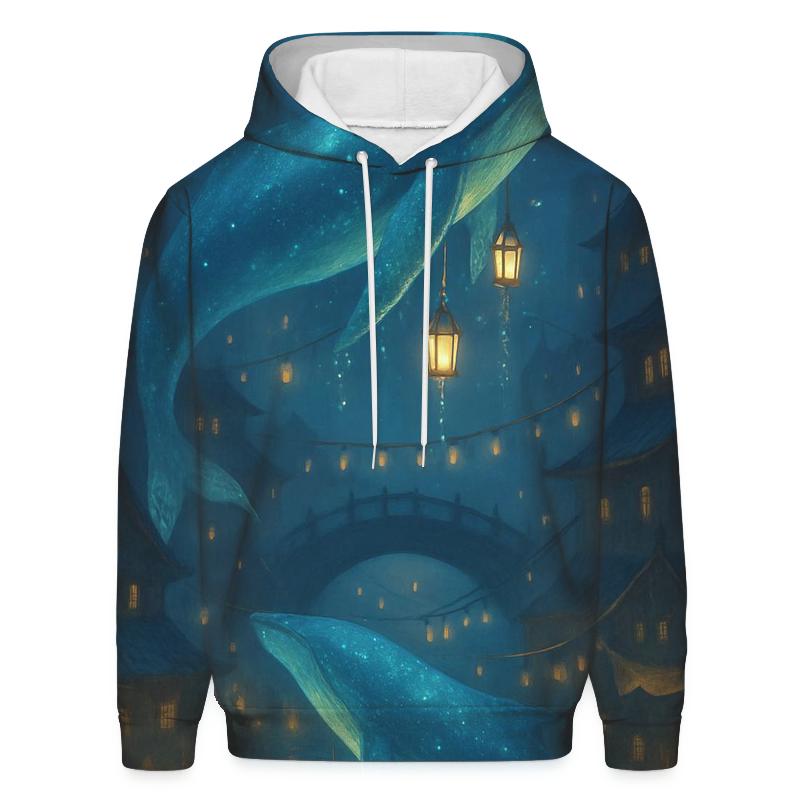 Lantern Whale Parade designer hoodies