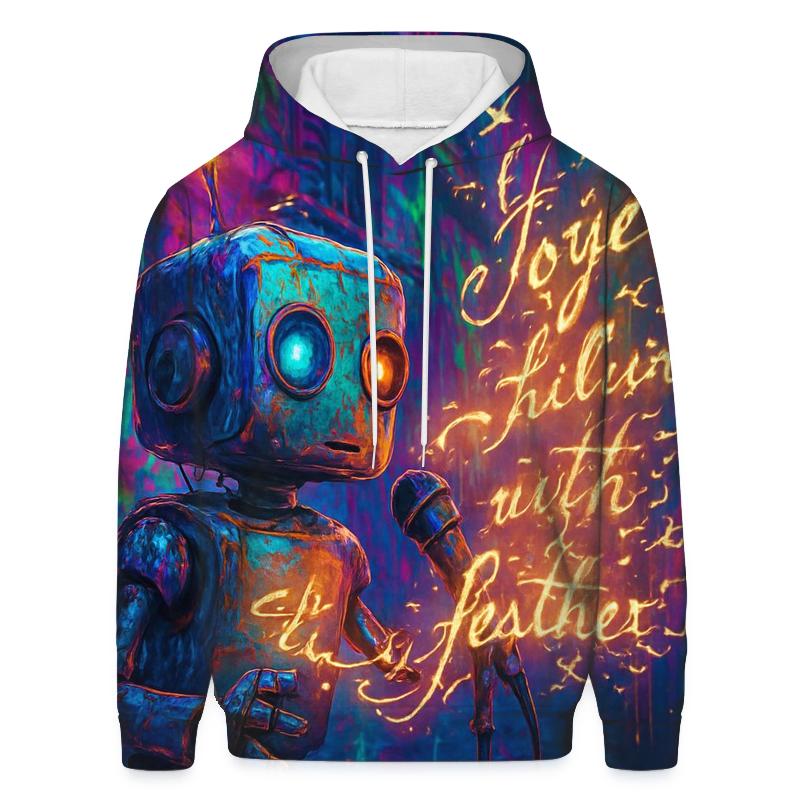 Glitch Bot Street Poet hoodie designs
