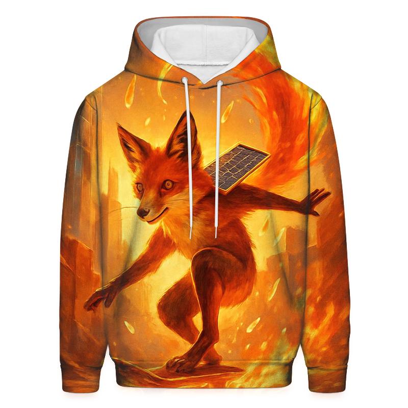 Solaris Skate Fox embroidered hoodies