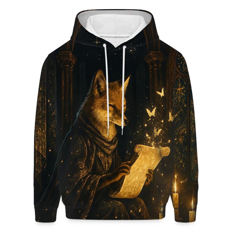 Oracle Cathedral Fox embroidered hoodies