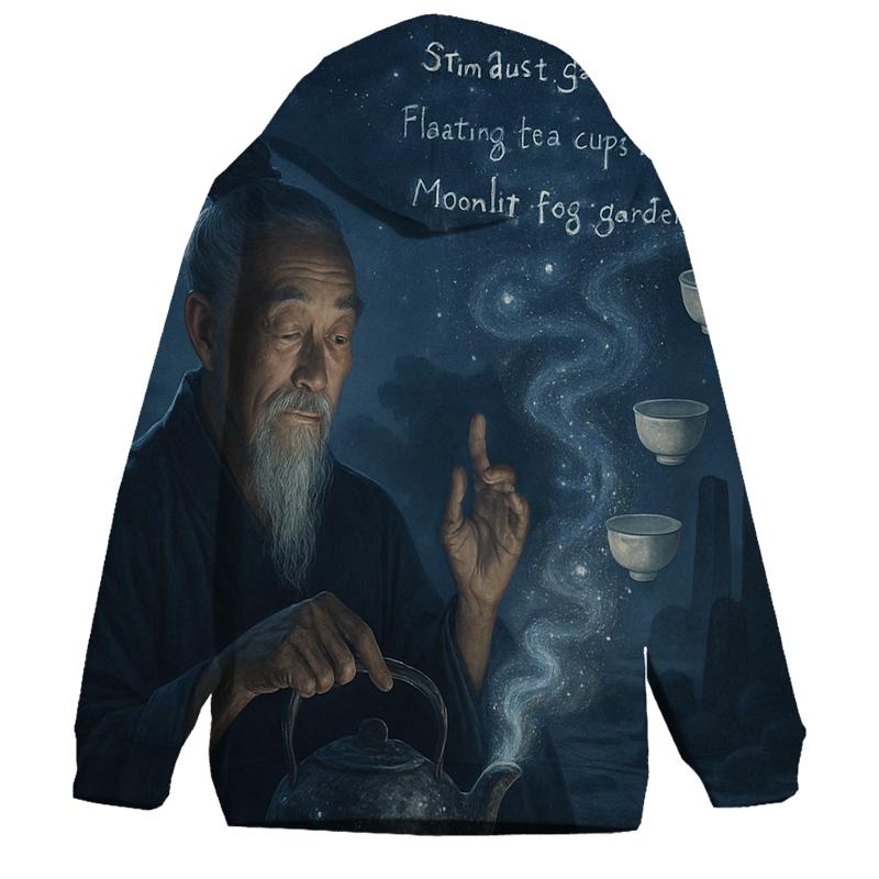 Meteorite Tea Ceremony zip-up hoodies
