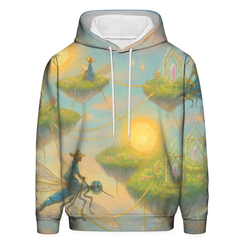 Stitched Sky Garden heavyweight hoodies