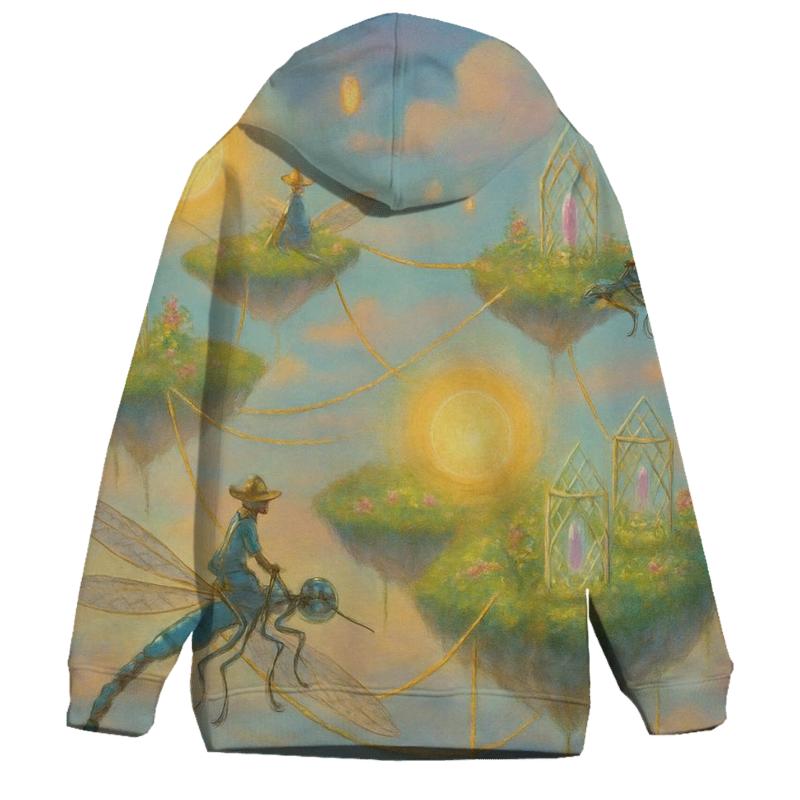 Stitched Sky Garden heavyweight hoodies