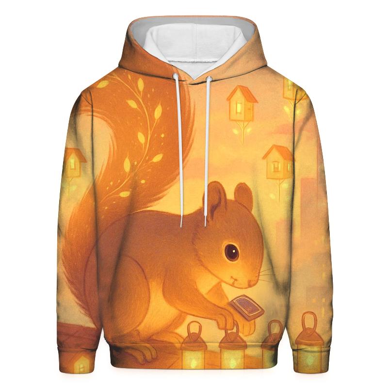 Solar Lantern Squirrel hoodie styles