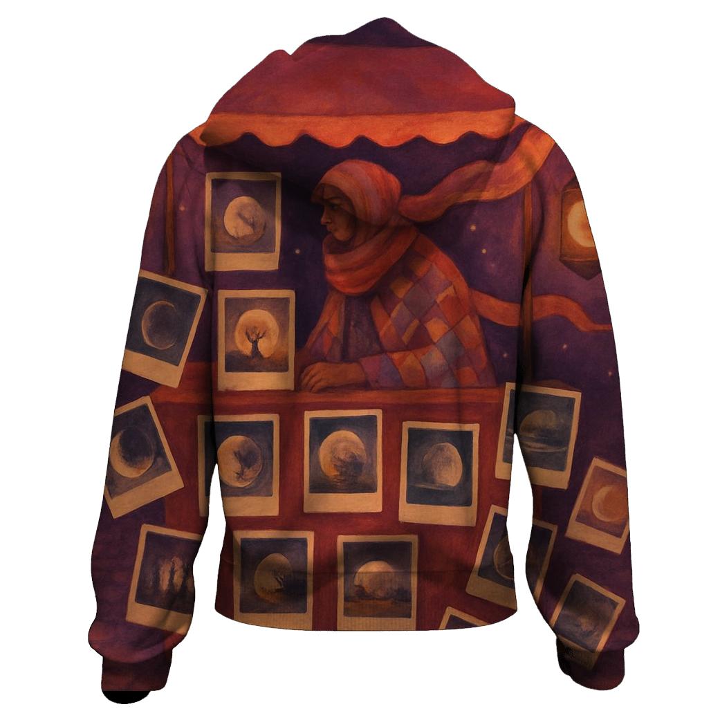 Polaroid Moon Bazaar hoodie trends