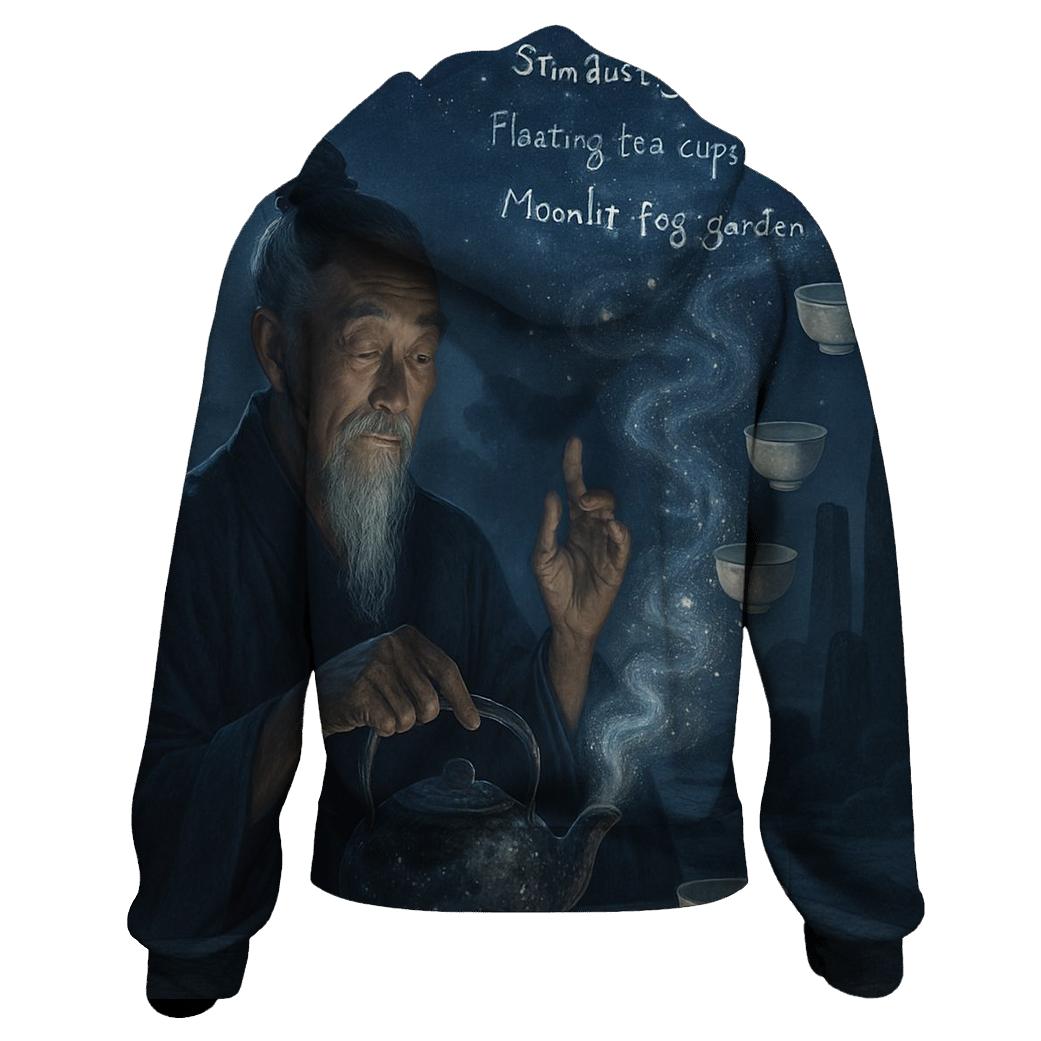 Meteorite Tea Ceremony lightweight hoodies