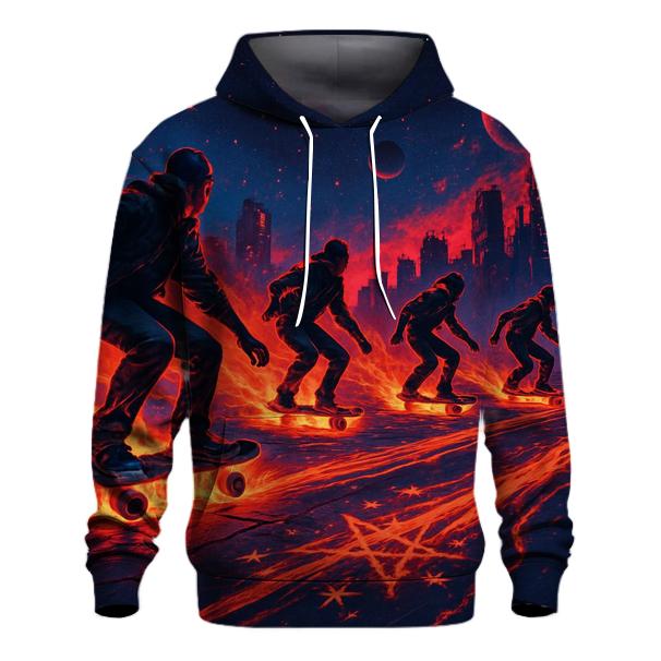 Meteor Skate Caravan custom hoodies