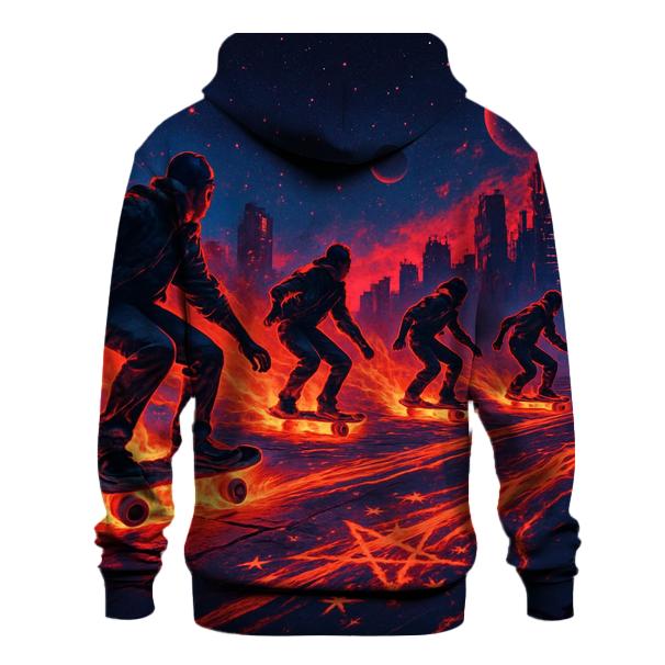 Meteor Skate Caravan custom hoodies