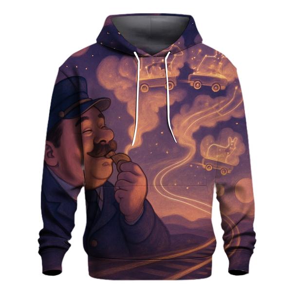 Starwhistle Train Conductor lightweight hoodies
