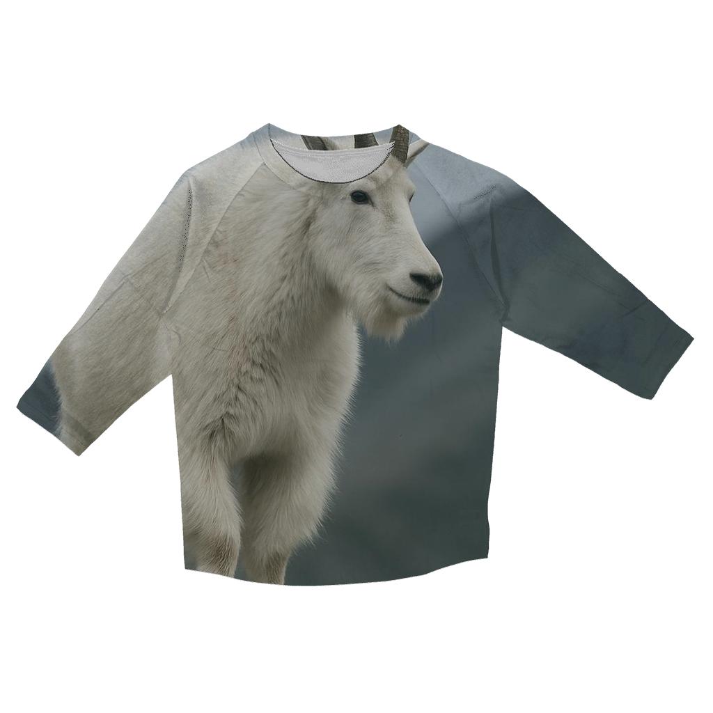 Alpine Stoic Mountain Goat cotton quarter sleeve shirts
