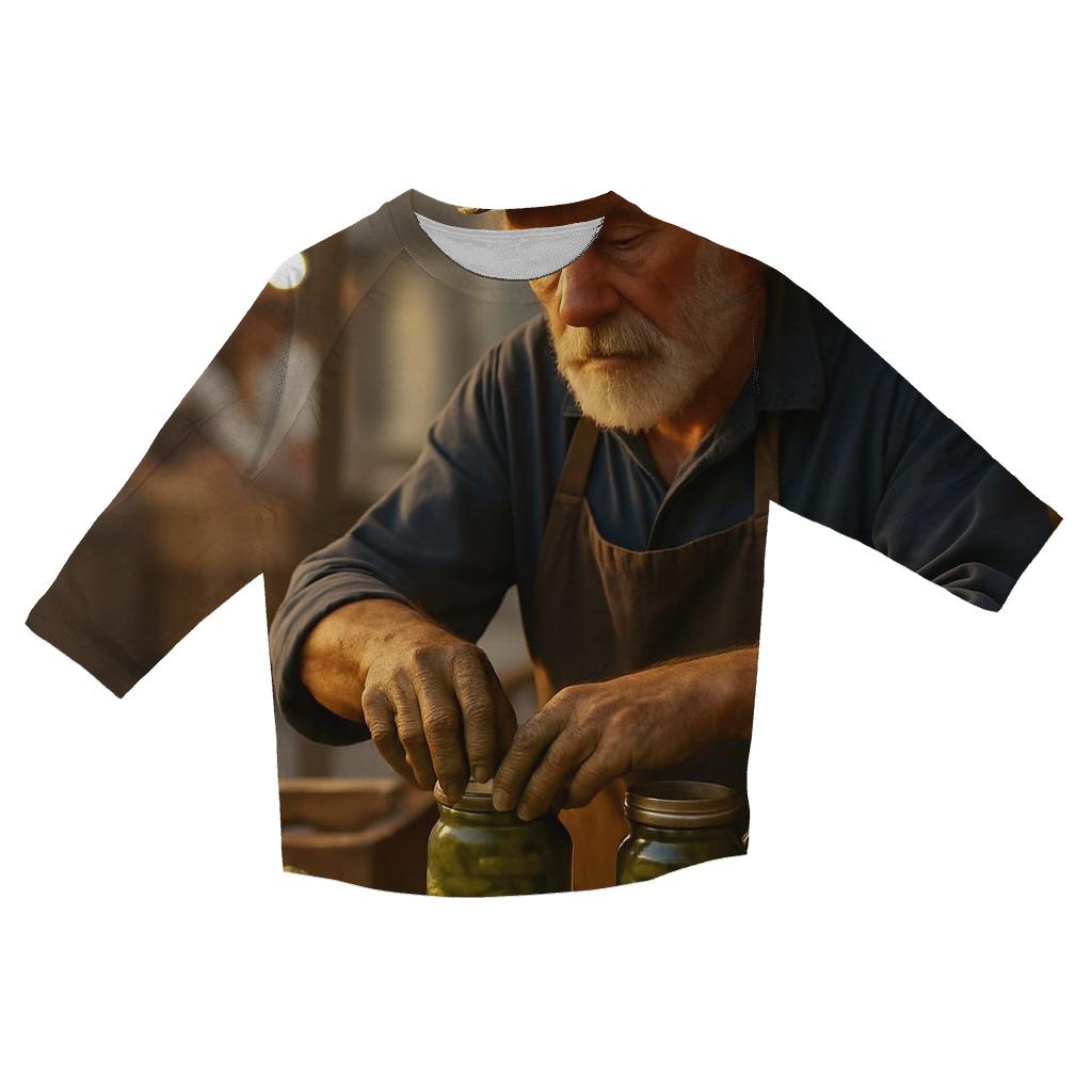 Parisian Cornichon Artisan At Dawn designer 3/4 sleeve blouses