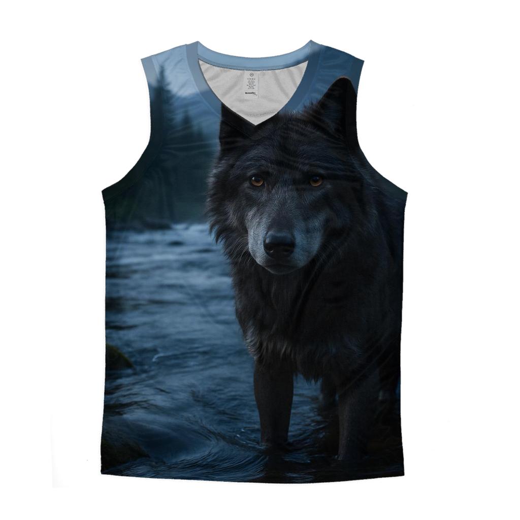 Night River Sentinel designer workout tanks