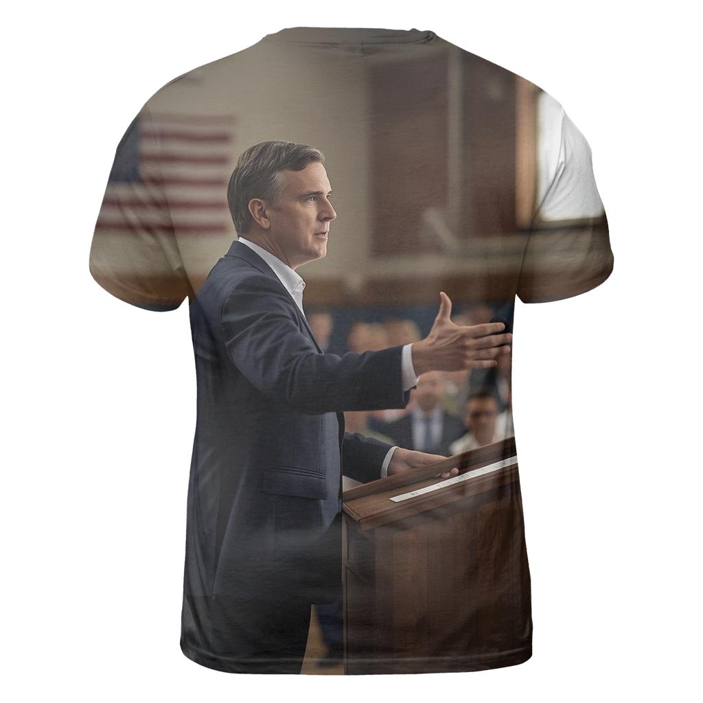 Morning Briefing At A Community Town Hall statement graphic shirts
