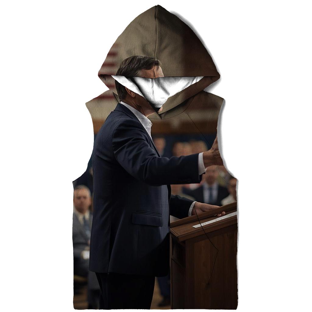 Morning Briefing At A Community Town Hall heavyweight hoodies