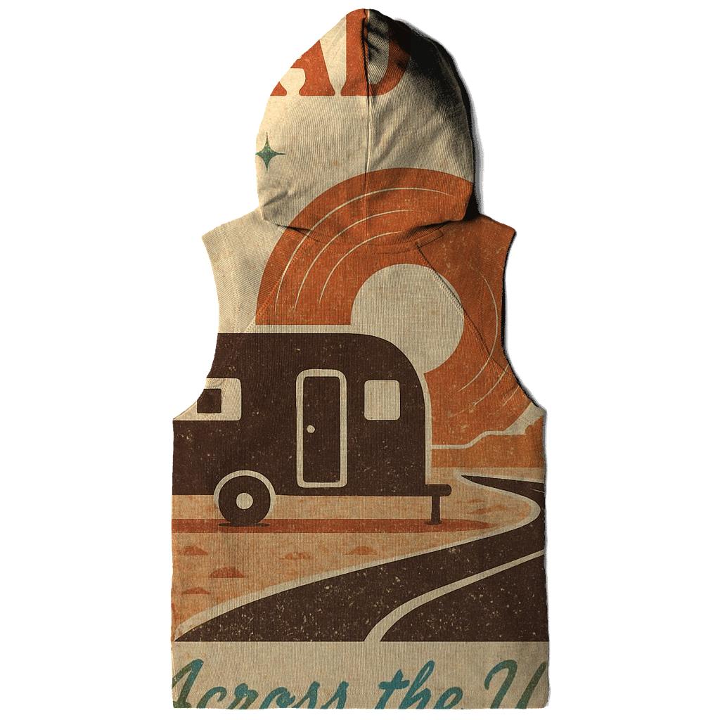 Celestial Roadtrip Poster premium hoodies
