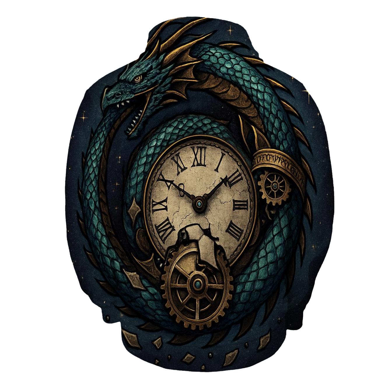 Clockwork Ouroboros Herald pullover hoodies