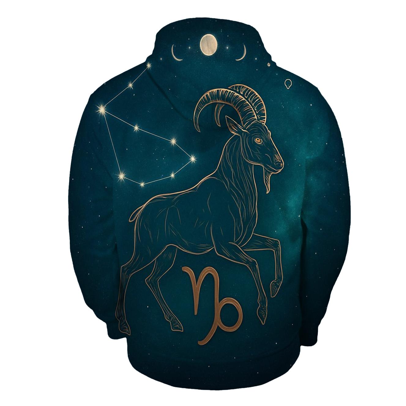 Aurora Capricorn Nebula Chart hoodie styles