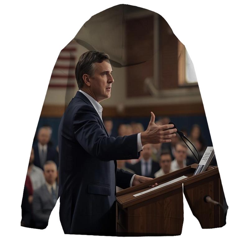 Morning Briefing At A Community Town Hall pullover hoodies