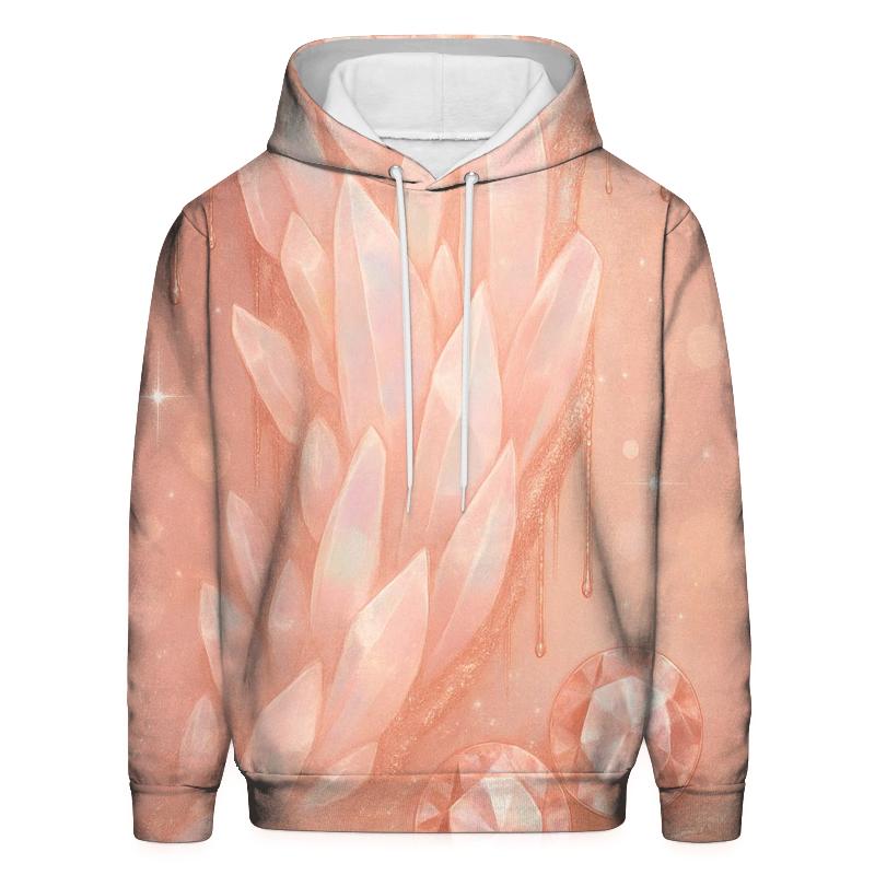 Opal Cascade embroidered hoodies