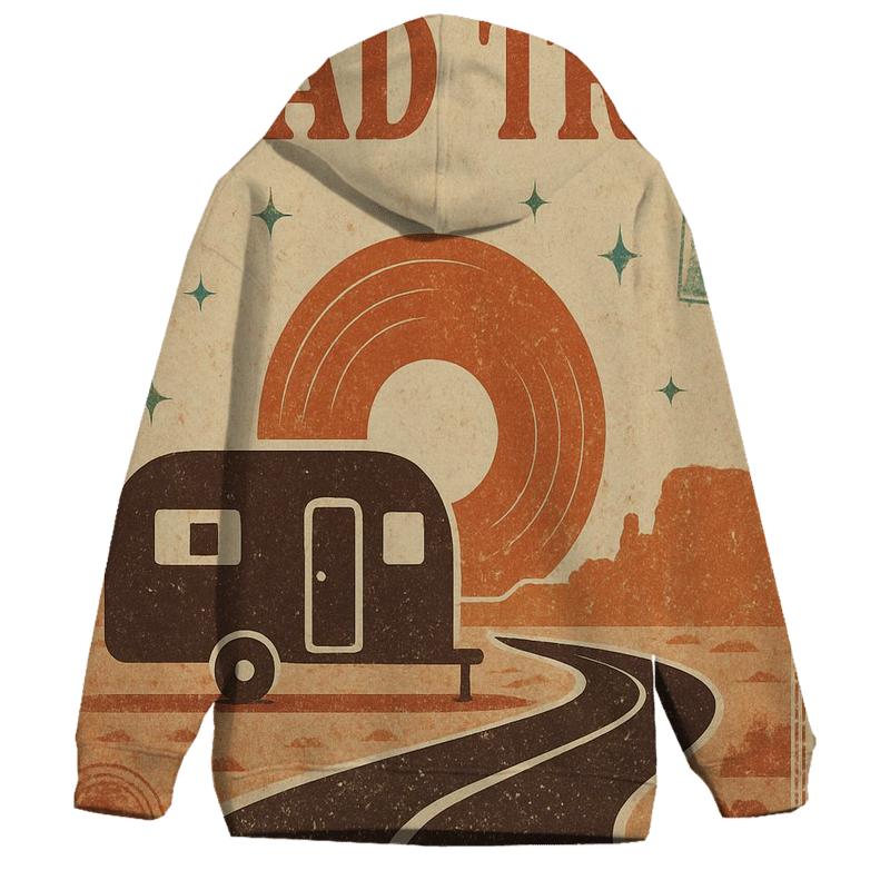 Celestial Roadtrip Poster printed hoodies