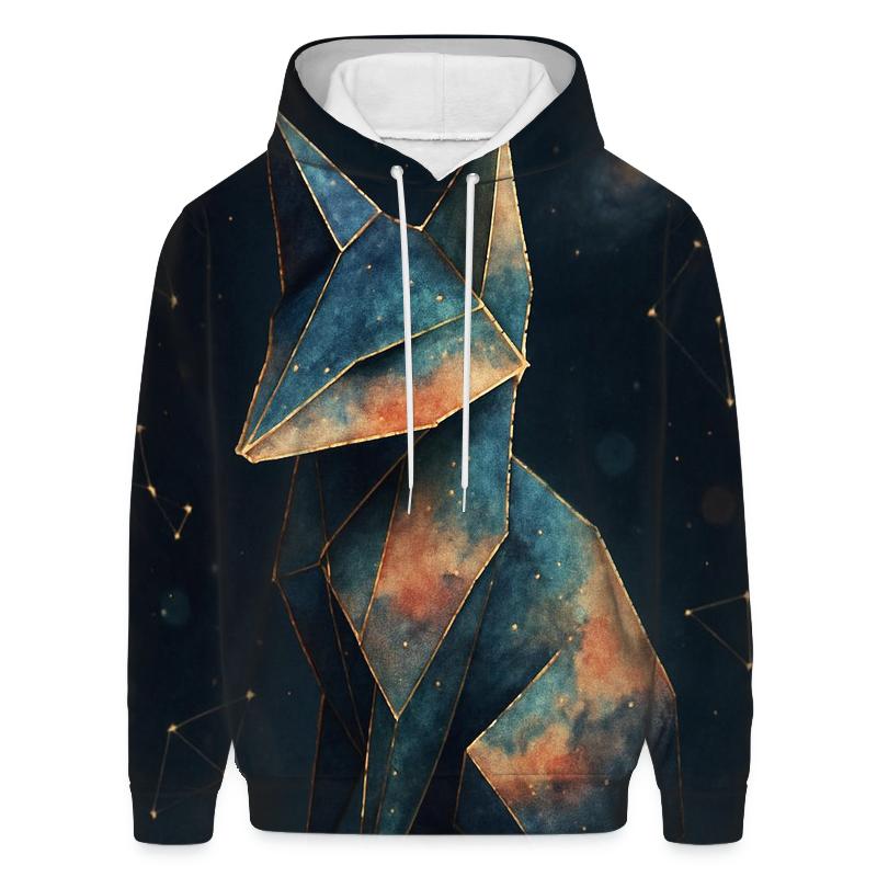 Nebula Origami Fox hoodies fashion