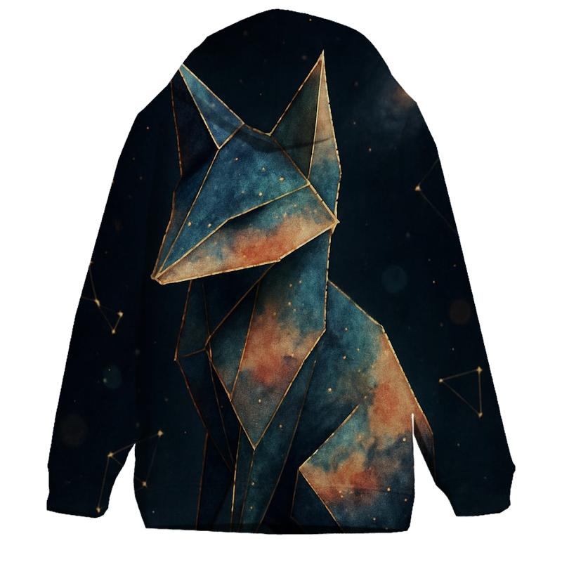 Nebula Origami Fox hoodies fashion